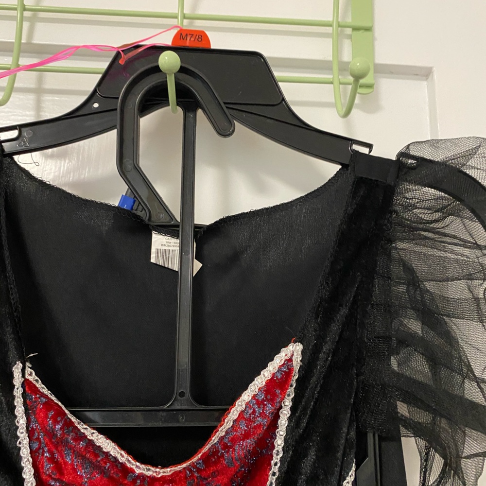 Halloween girls witch dress with witch hat